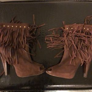 Bebe suede ankle boots